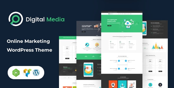 Digital Media (v2.2) 在线营销WordPress主题
