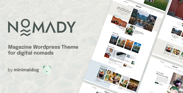 Nomady (v1.1.8) 数字游民杂志主题