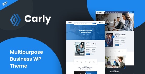 Carly (v1.0) 多功能企业WordPress主题 - 专业商务网站解决方案