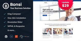 Bonsi (v2.5) 商业咨询WordPress主题 - 专业企业网站模板