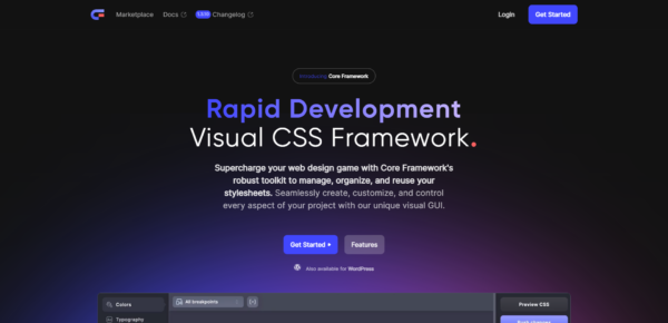 Core Framework v1.6.1 - 强大的WordPress主题框架