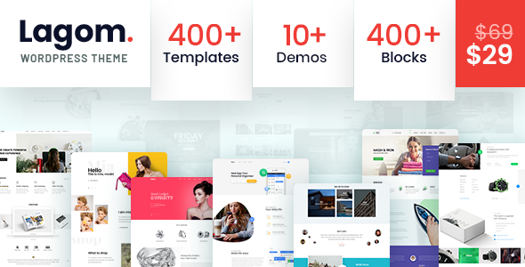 Lagom (v2.0) 多功能多概念WordPress主题