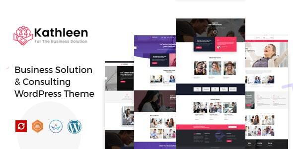 Kathleen (v2.6) 商业咨询WordPress主题 - 专业企业网站解决方案