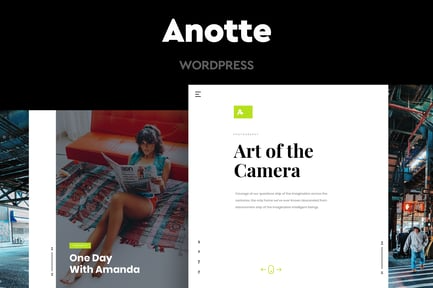 Anotte (v1.7) 水平摄影WordPress主题