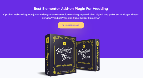 Weddingpress v3.1.11.1 Elementor Templates for Wedding Invitation - 婚礼邀请函Elementor模板