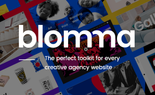 Blomma (v1.5) 创意机构作品集主题 - 专业设计与展示解决方案