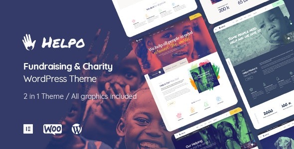 Helpo v1.4 慈善与非营利组织WordPress主题
