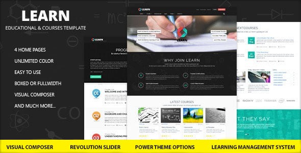 Learn (v1.0.9.2) 教育及在线学习WordPress主题