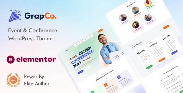 Grafco v1.0 Event Conference WordPress Theme - 活动会议WordPress主题
