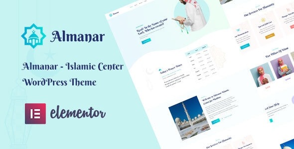 Almanar (v1.0.4) 伊斯兰中心WordPress主题