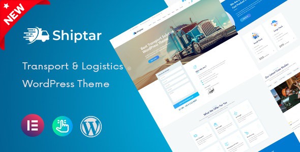 Shiptar (v2.0.5) 运输与物流WordPress主题