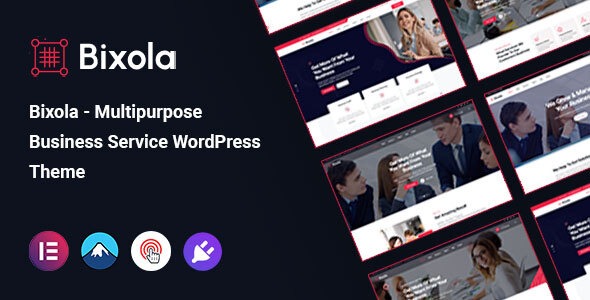 Bixola v1.0.2 多功能商业服务WordPress主题 - 企业网站建设解决方案