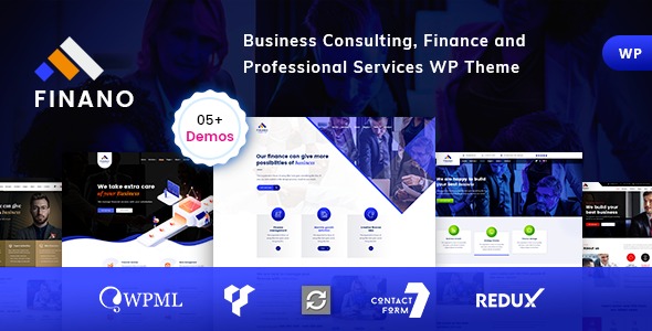 Finano v1.2.0 Finance WordPress Theme - 金融咨询WordPress主题