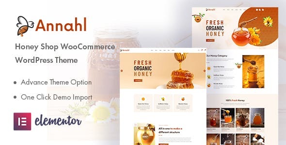 Annahl v1.0.4 有机与蜂蜜商店WordPress主题