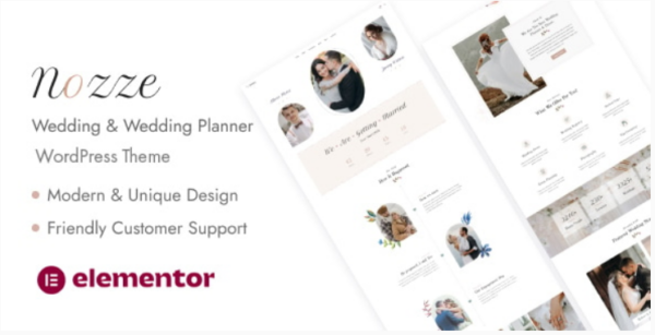 Nozze v1.0.3 Wedding & Planner WordPress Theme - 婚礼策划WordPress主题