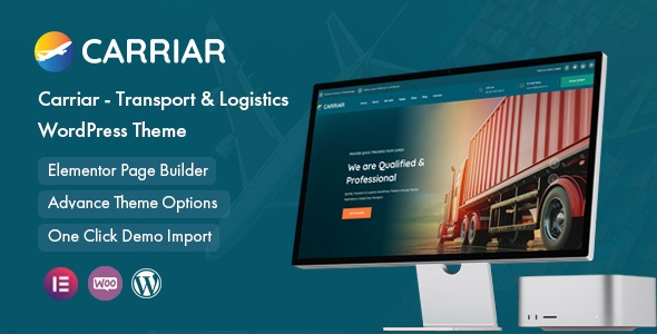 Carriar v1.0.3 运输与物流 WordPress 主题 - 高效物流网站解决方案