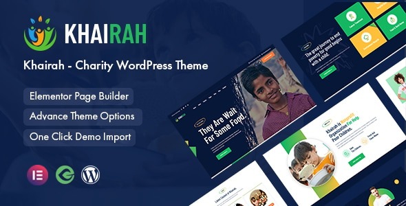 Khairah v1.0.2 Charity WordPress Theme - 慈善机构WordPress主题