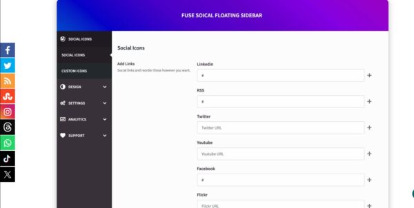 FUSE Floating Sidebar 2024-10-23 - WordPress浮动侧边栏插件