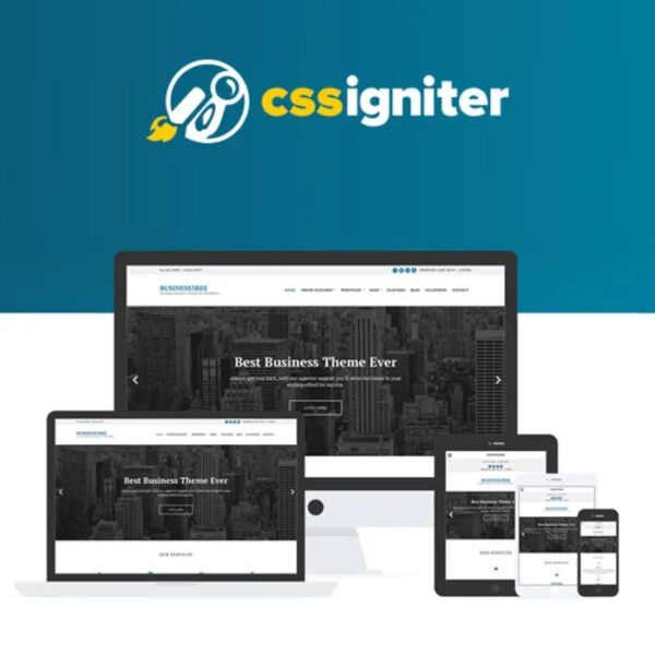 Business3ree CSSIgniter (v1.1.5) 主题 - 专业商业网站WordPress主题