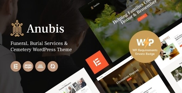 Anubis v1.21.0 Funeral & Burial Services WordPress Theme - 殡葬服务网站主题
