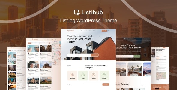 Listihub v1.0.6 列表类WordPress主题 - 专业目录与分类展示