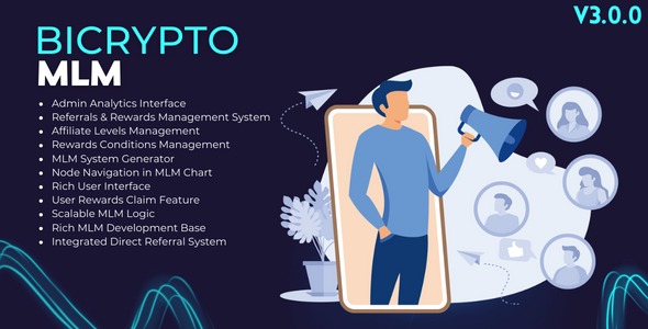 Multi Level Marketing Addon For Bicrypto v4.0.5 - 加密货币多级营销插件
