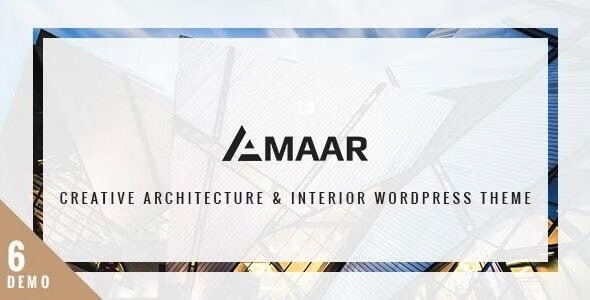 Amaar v1.1.2 创意建筑与室内设计WordPress主题
