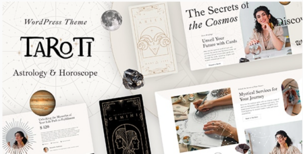 Taroti v1.1 Astrology & Horoscope WordPress Theme - 塔罗占星WordPress主题