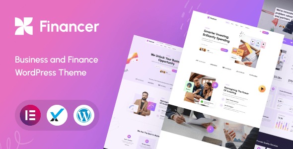 Financer (v1.0) 商业与金融WordPress主题