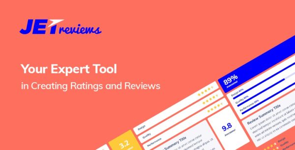 JetReviews (v2.3.7) Elementor页面构建器的评论小工具