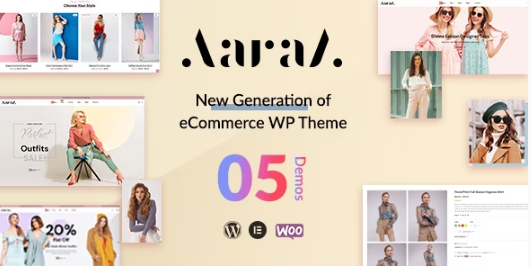 Aaraa (v1.1) Fashion Shop Theme - 时尚电商WordPress主题