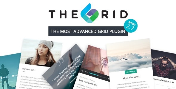 The Grid v2.8.0 响应式WordPress网格插件 - 创建精美网格布局的最佳选择