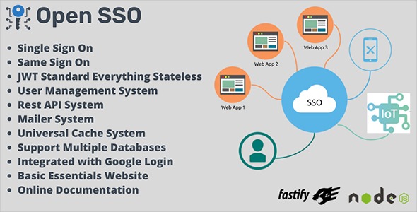 Open SSO (Single Sign On) [NodeJS] v1.6.0 - 高效单点登录解决方案