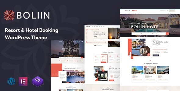 Boliin (v1.1.2) 度假村和酒店预订WordPress主题