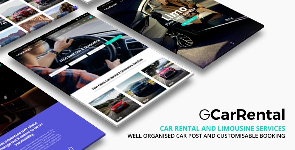Grand Car Rental v3.7.0 Limousine WordPress豪华轿车租赁WordPress主题