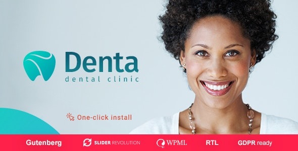 Denta v1.2.2 牙科诊所WordPress主题 - 专业牙医网站模板