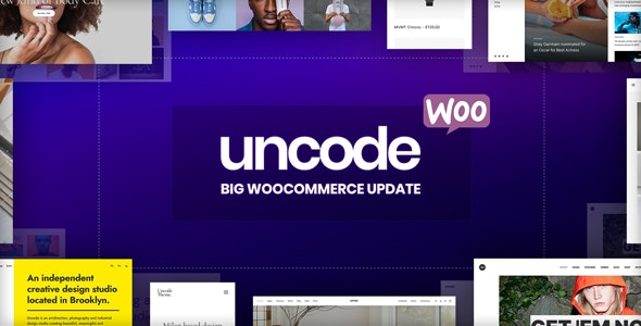 Uncode (v2.9.3.1) 创意与WooCommerce WordPress主题