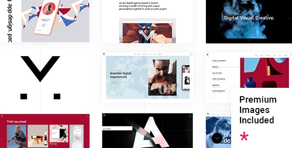 Malgré v.1.2 Creative Agency Theme - 创意机构主题