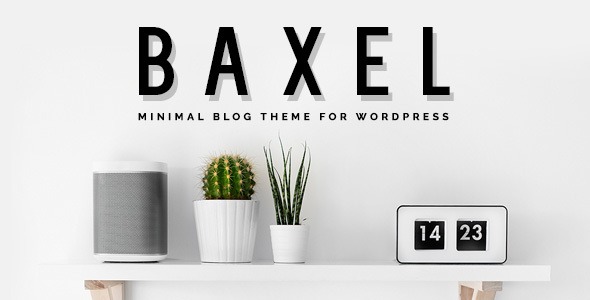 Baxel v5.0.8 Minimal Blog Theme for WordPress Theme - 极简博客主题