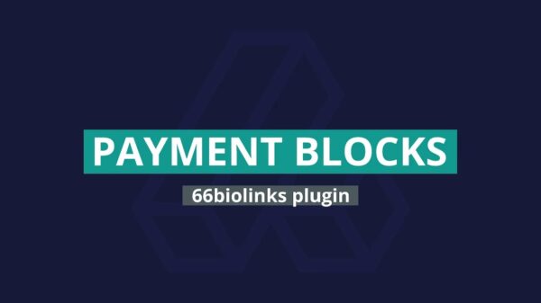 Payment Blocks Plugin 66biolinks v2.0.0 - 高效支付区块WordPress插件