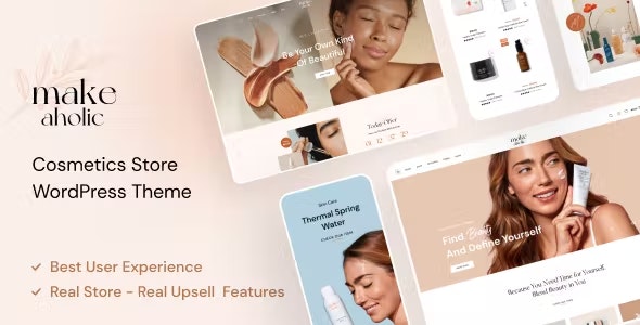 Makeaholic (v1.7.6) 美容化妆品WordPress主题