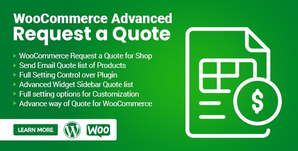 WooCommerce Advanced Request a Quote v2.2.0 - WooCommerce高级报价请求插件