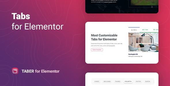 Taber v1.0.11 Tabs for Elementor - Elementor标签页插件