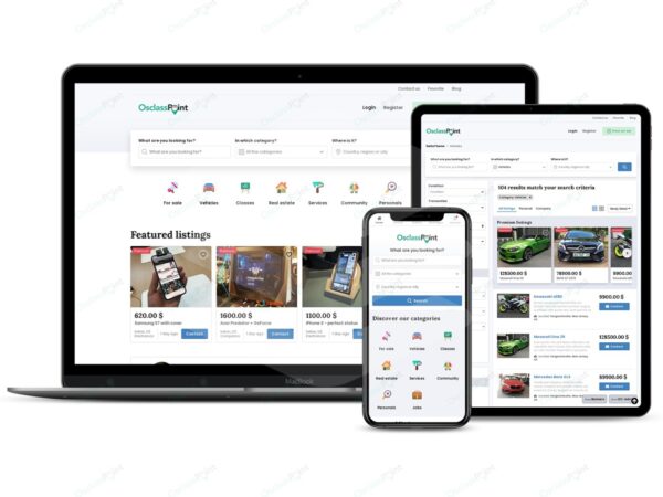 Delta Osclass Theme v1.6.0 - 响应式分类广告主题，适用于Osclass平台