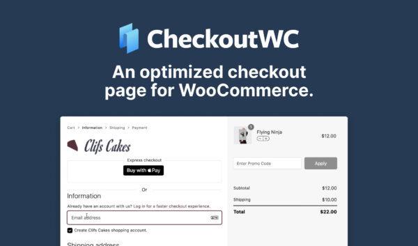 CheckoutWC Pro (v10.1.6) - WooCommerce优化结账页面主题插件