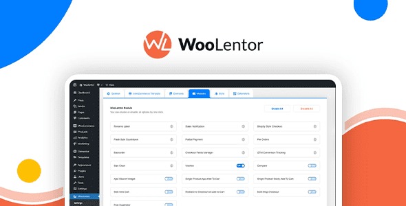 Shoplentor (WooLentor) Pro v2.6.1 激活版 - 强大的WooCommerce商店构建插件