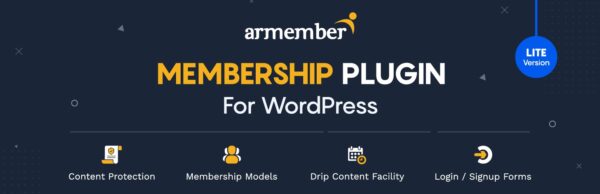 ARMember (v6.9.10) WordPress会员插件 - 完整的WordPress会员系统
