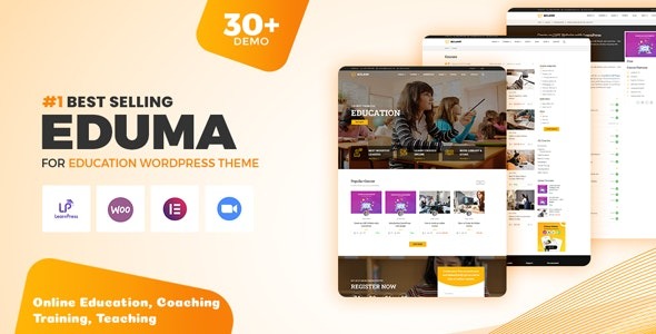 Eduma教育WordPress主题(v5.6.8) - 教育网站建站首选