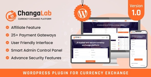ChangaLab (v3.2) 货币兑换WordPress插件 - 专业外汇汇率转换工具
