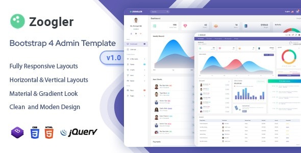 Dastyle v1.1 Admin & Dashboard Template - 现代化后台管理仪表盘模板